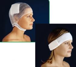 Fiksirne mrežice za glavo in ušesa