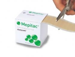 Fiksacijski trak z mehkim silikonom Mepitac