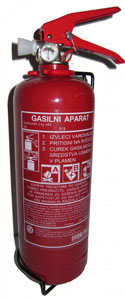 gasilni aparat na prah - 9kg