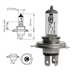 Žarnica 12v h4 60/55w p43t - lucas