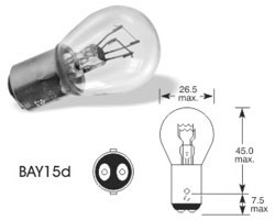 Žarnica 12v p21/5w bay15d - lucas